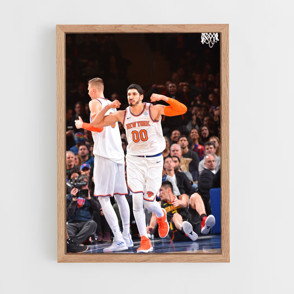 Poster Orange Slam – affiche Basketball (vue 4)